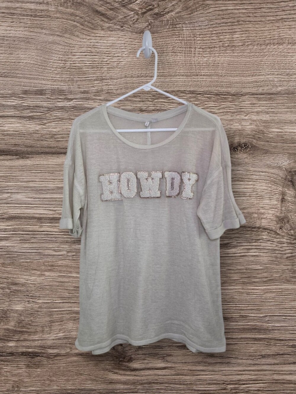 Women's Cato Howdy T-shirt Sz Medium